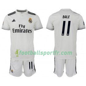 Tenue Real Madrid BALE 11 Enfant Domicile 2018-2019 Maillot de Foot
